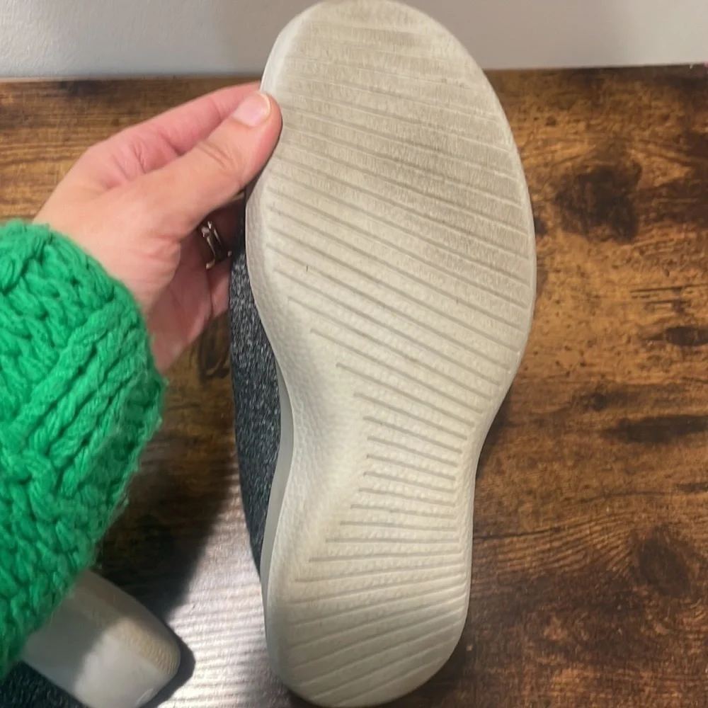 Allbirds sneakers Wool Runners Casual Lace Up Gray size 8 women